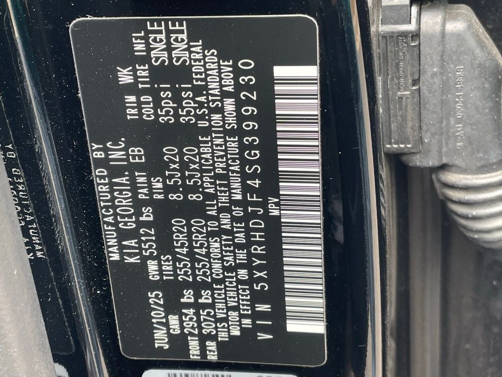 2025 Kia Sorento X-Line EX