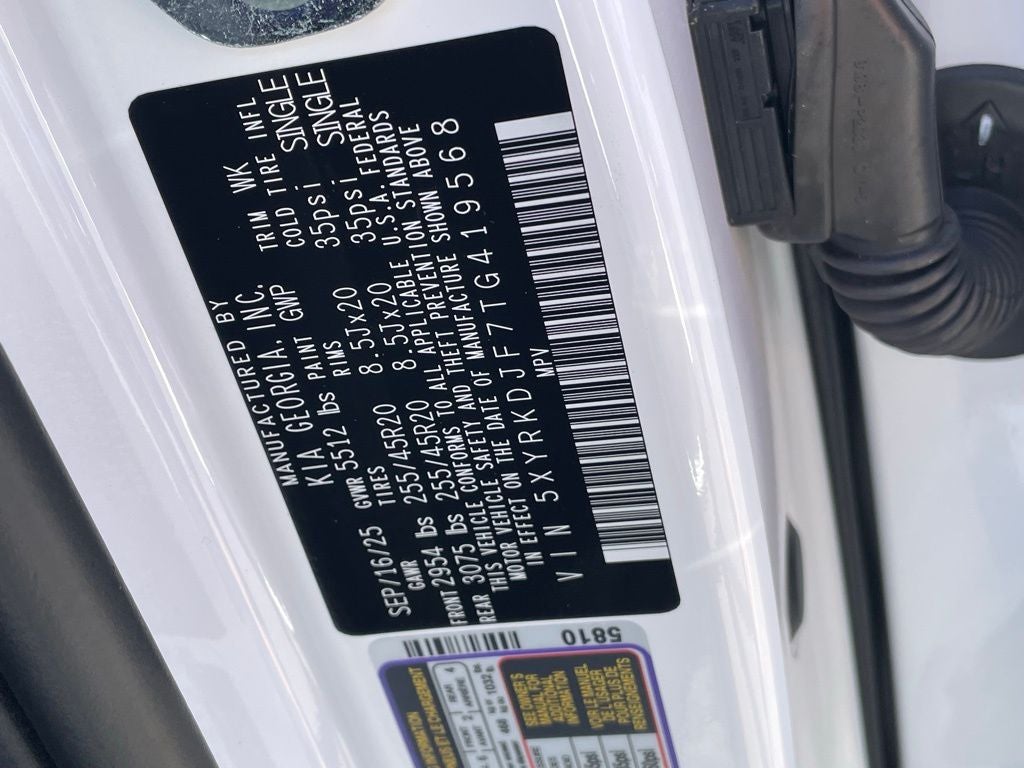 2026 Kia Sorento X-Line SX