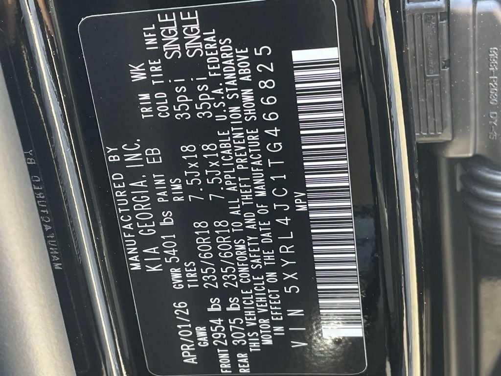 2026 Kia Sorento S