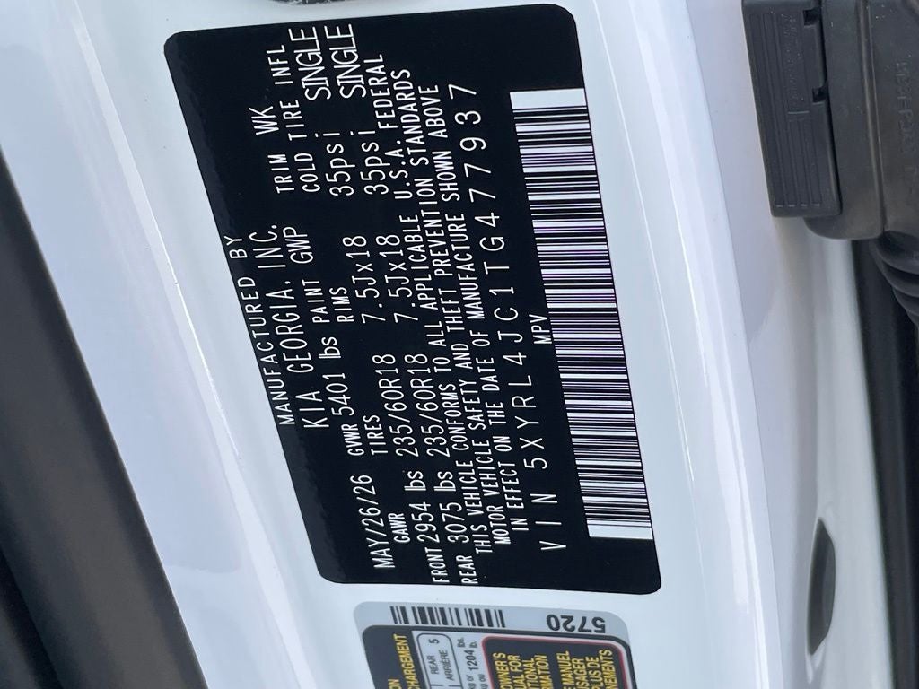 2026 Kia Sorento S