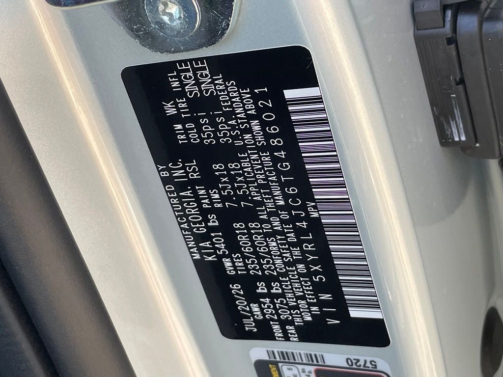 2026 Kia Sorento S