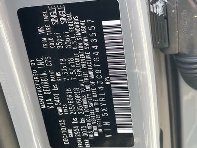 2026 Kia Sorento S