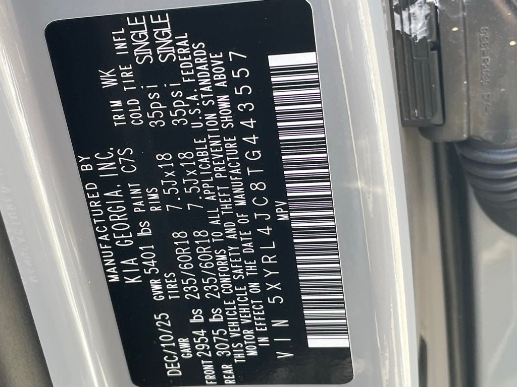 2026 Kia Sorento S