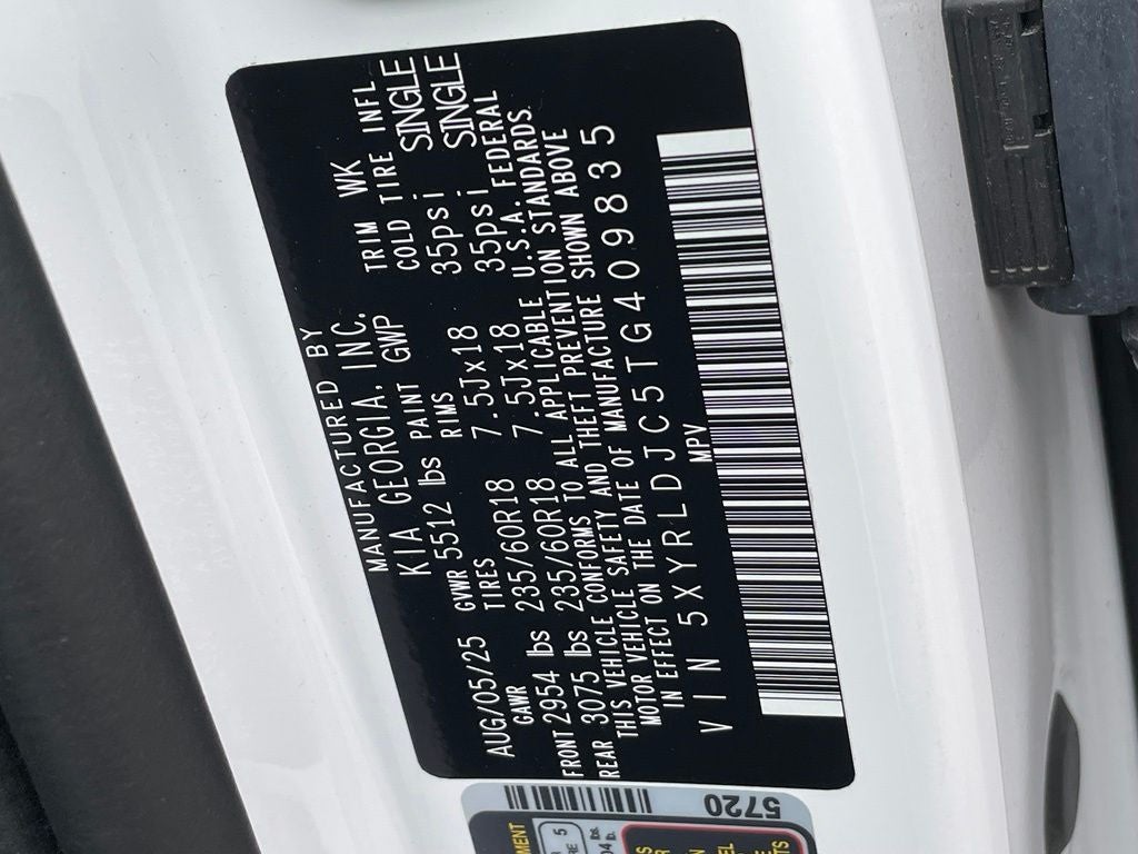 2026 Kia Sorento S