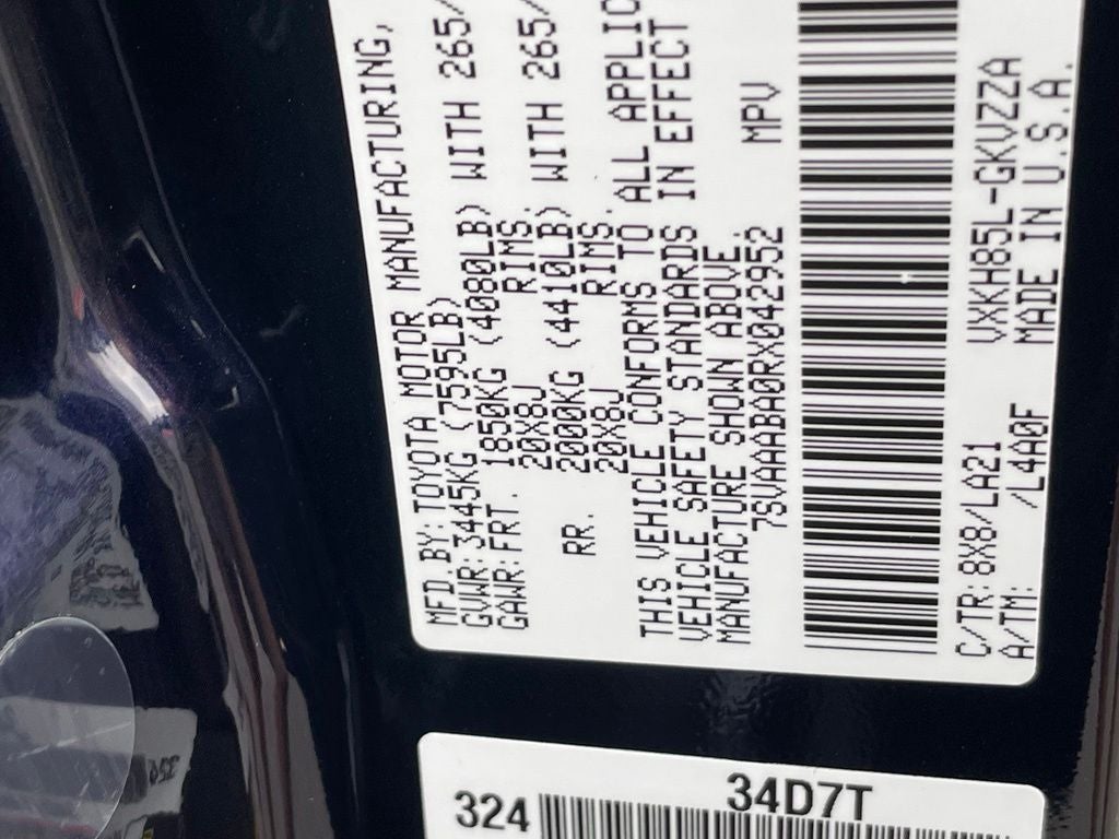 2024 Toyota Sequoia Platinum