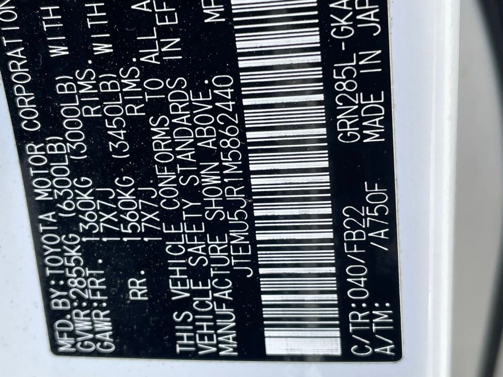 2021 Toyota 4Runner SR5