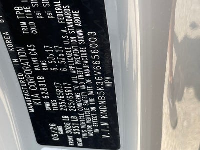 2027 Kia Carnival LX