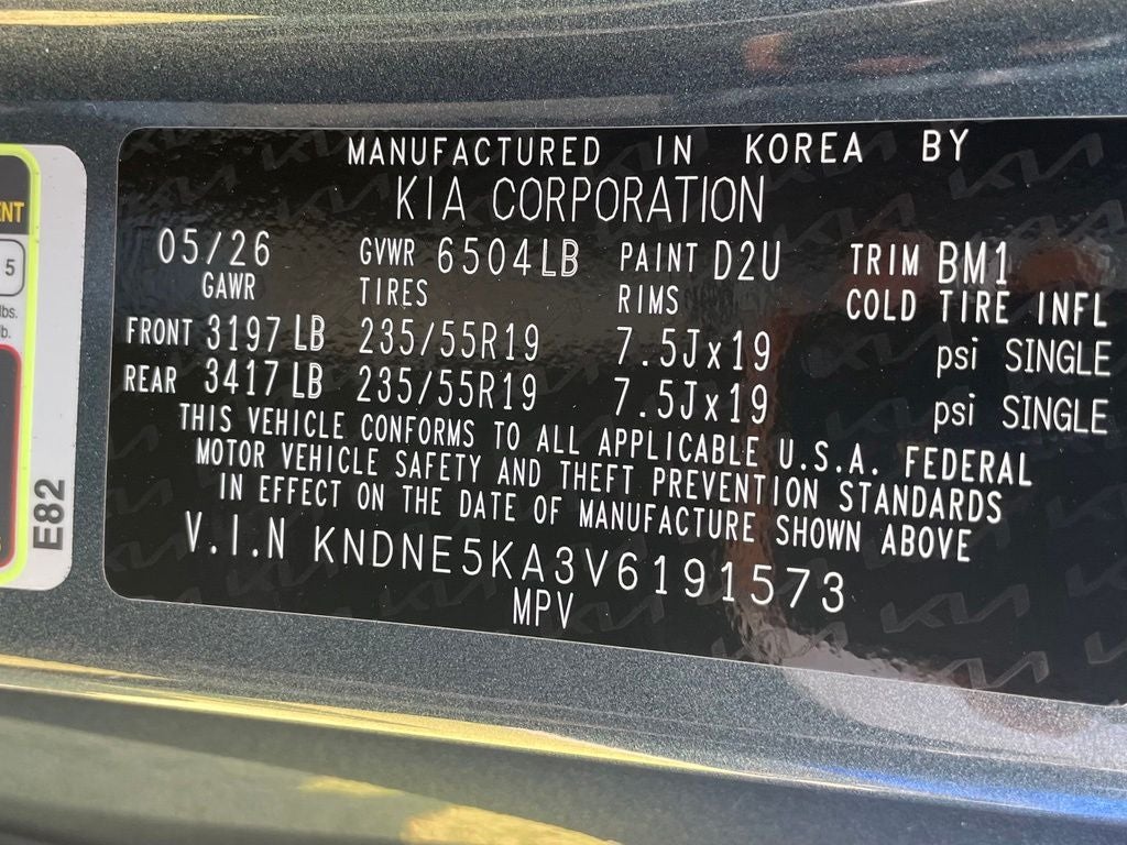2027 Kia Carnival SX Prestige