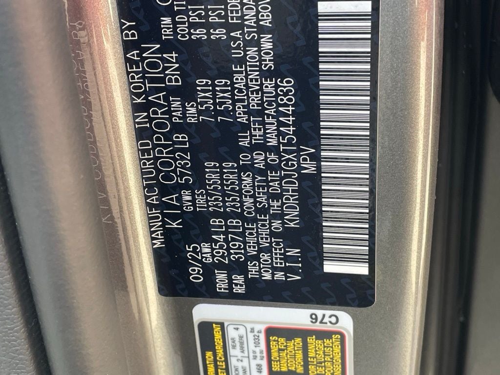 2026 Kia Sorento Hybrid EX