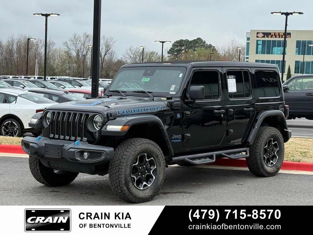2021 Jeep Wrangler Unlimited Rubicon 4xe - 4WD / SKY 1 TOUCH TOP