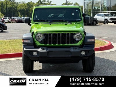 2025 Jeep Wrangler Sport - 4WD / CLEAN CARFAX / ONE OWNER