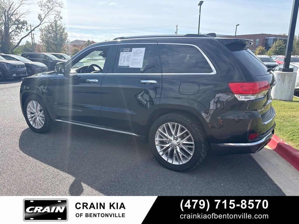 2018 Jeep Grand Cherokee Summit - 4WD | PANORAMIC SUNROOF