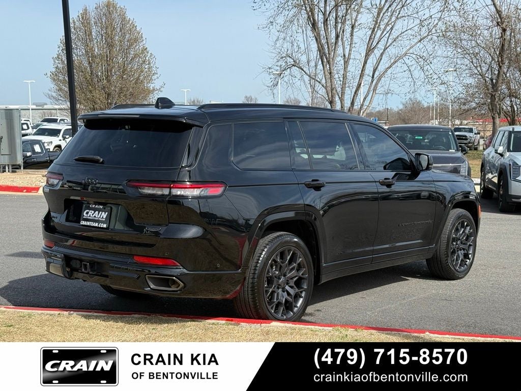 2023 Jeep Grand Cherokee L Summit - 4WD / PANORAMIC SUNROOF / ONE OWNER