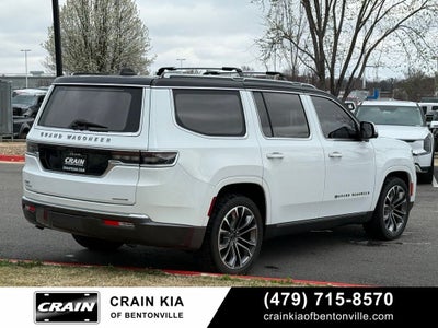 2022 Jeep Grand Wagoneer Series III - 4WD / PANORAMIC SUNROOF / CLEAN CARFAX