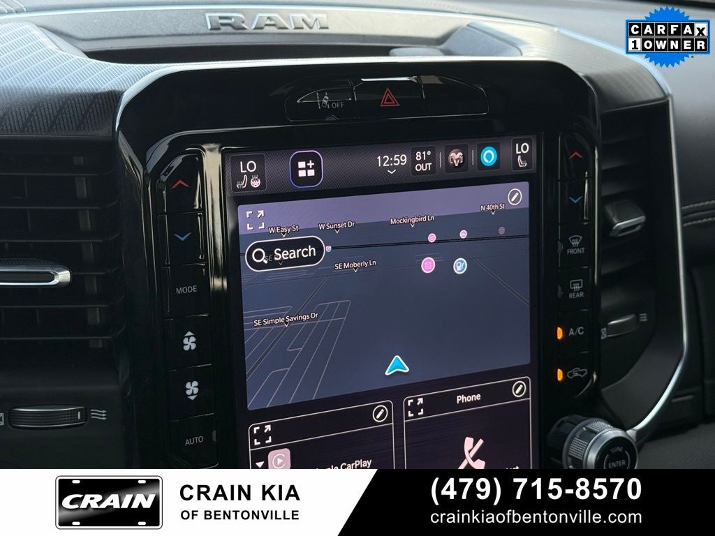 2025 RAM 1500 Big Horn/Lone Star - 4WD / PANORAMIC SUNROOF / ONE OWNER