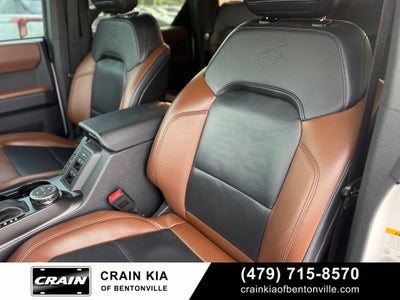 2022 Ford Bronco Outer Banks - 4WD / LUX / HIGH