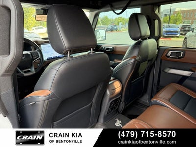 2022 Ford Bronco Outer Banks - 4WD / LUX / HIGH
