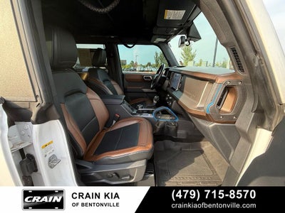 2022 Ford Bronco Outer Banks - 4WD / LUX / HIGH