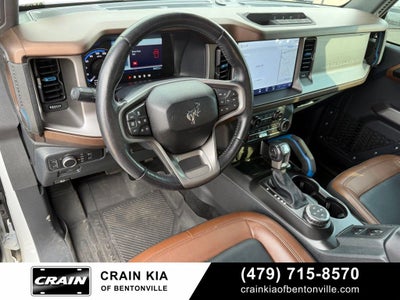 2022 Ford Bronco Outer Banks - 4WD / LUX / HIGH