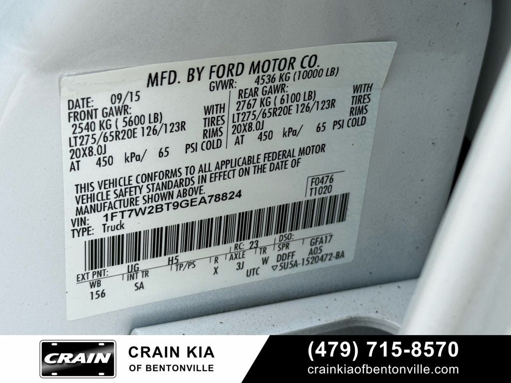 2016 Ford F-250SD King Ranch - 4WD / SUNROOF / CARFAX ONE OWNER