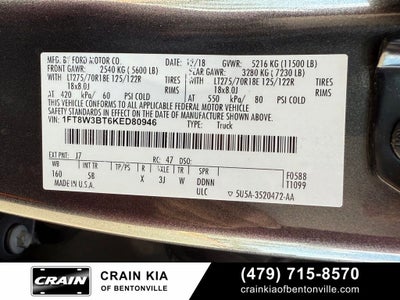 2019 Ford F-350SD Lariat Ultimate - 4WD / CLEAN CARFAX