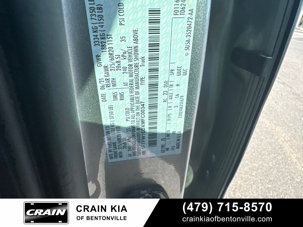 2021 Ford F-150 XLT - 4WD / CLEAN CARFAX