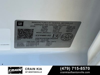 2019 Chevrolet Silverado 1500 LT Trail Boss - 4WD / LIFTED! / CLEAN CARFAX