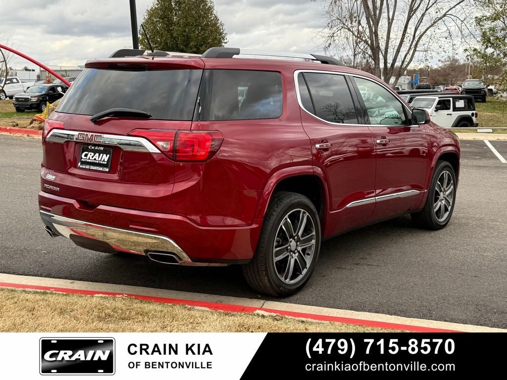 2019 GMC Acadia Denali - PANORAMIC SUNROOF / CLEAN CARFAX / ONE OWNER