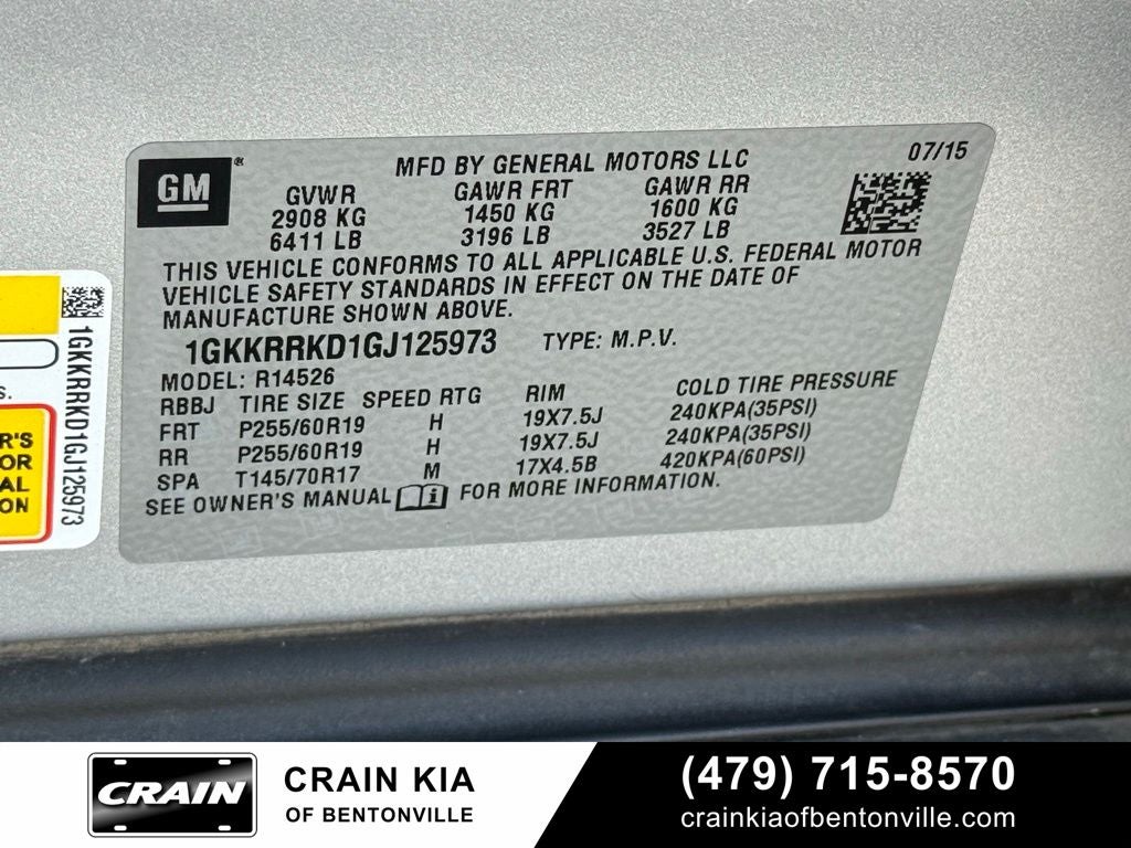 2016 GMC Acadia SLT-1 - CLEAN CARFAX / LEATHER