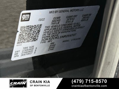 2022 GMC Yukon AT4 - 4WD / PANORAMIC SUNROOF / CLEAN CARFAX