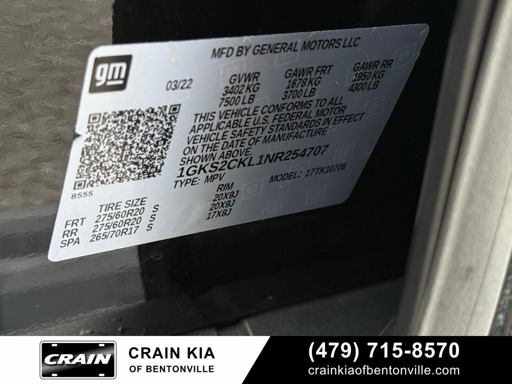 2022 GMC Yukon AT4 - 4WD / PANORAMIC SUNROOF / CLEAN CARFAX