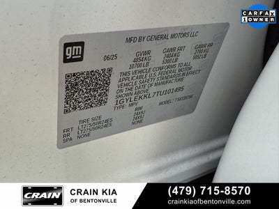 2026 Cadillac ESCALADE IQL Premium Luxury - $156,315 MSRP - AWD / PANORAMIC SUNROOF