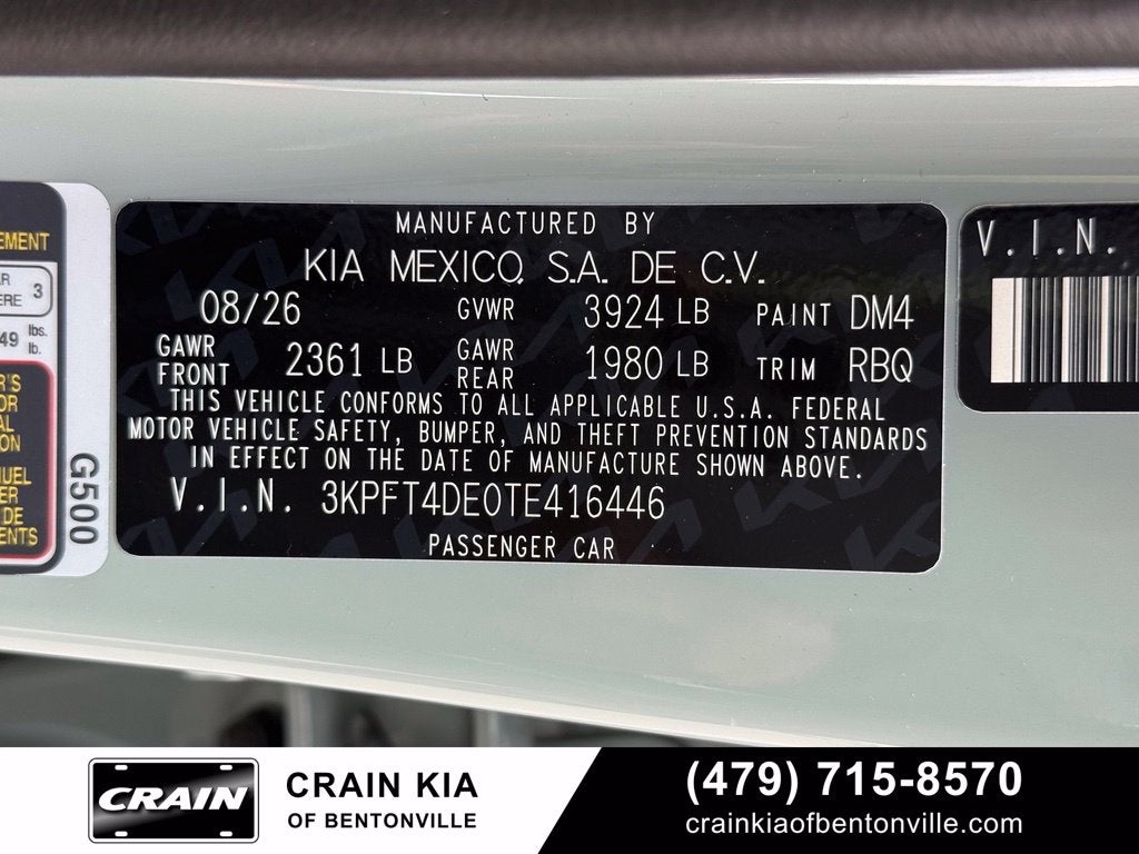 2026 Kia K4 LXS