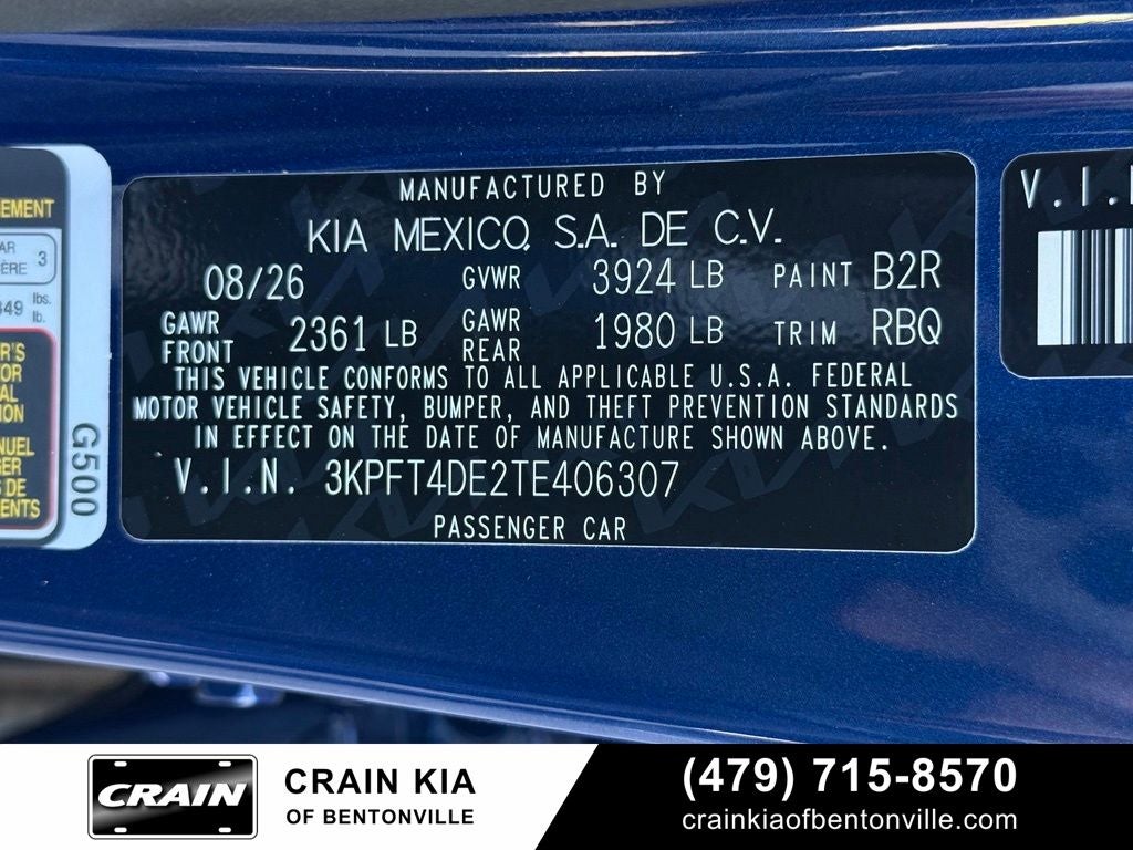 2026 Kia K4 LXS