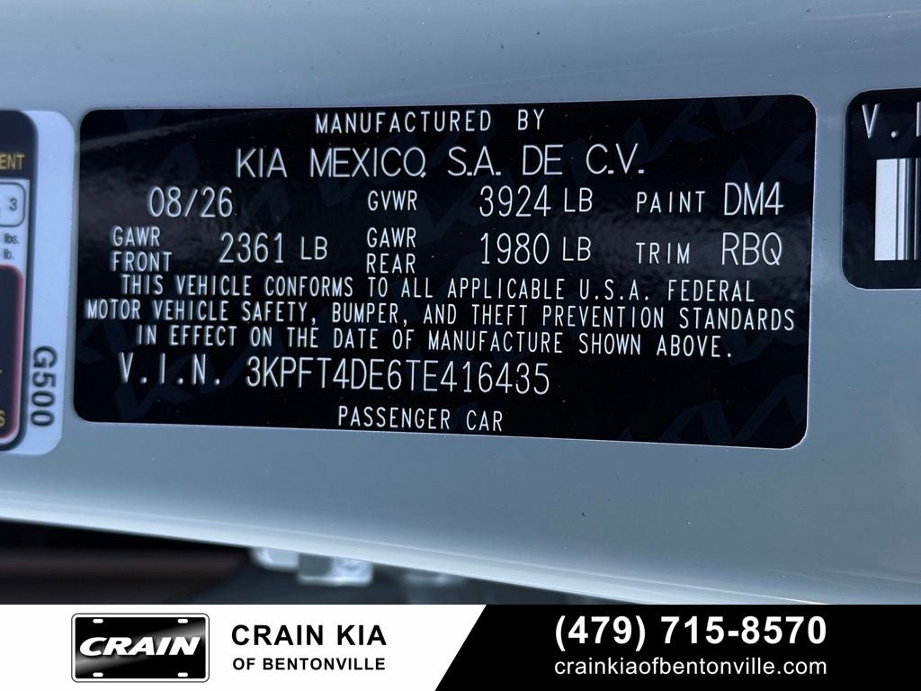 2026 Kia K4 LXS