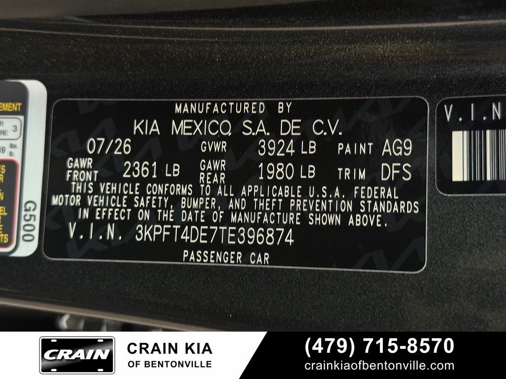 2026 Kia K4 LXS