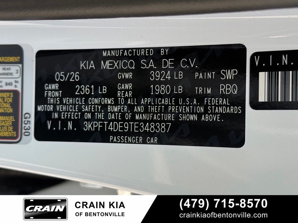 2026 Kia K4 LX