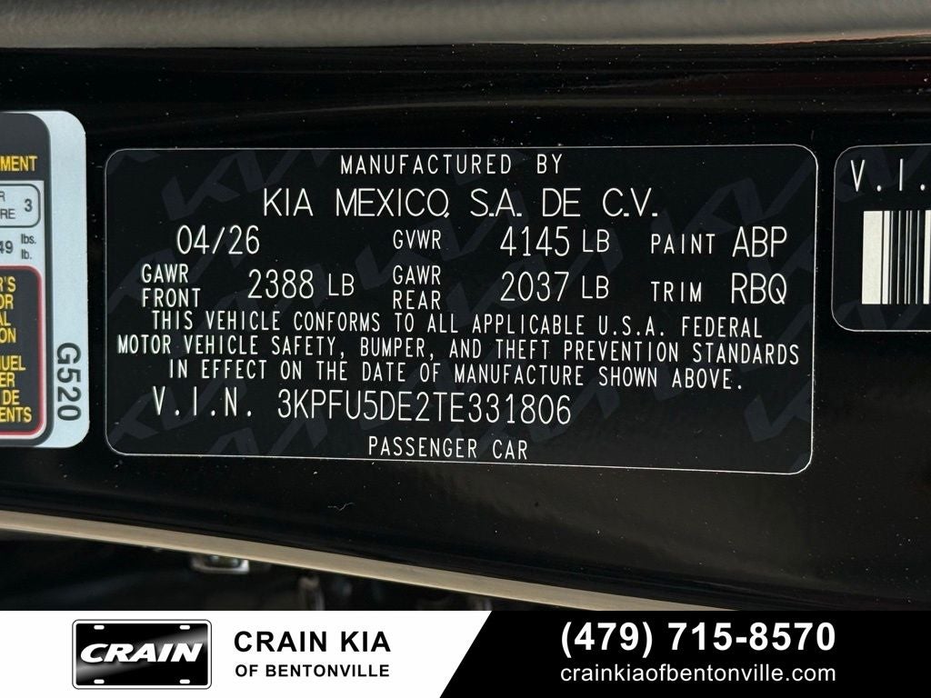 2026 Kia K4 GT-Line