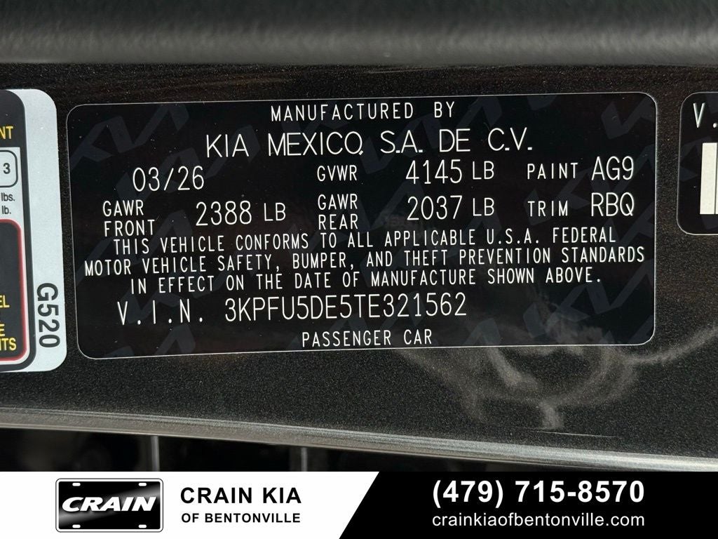 2026 Kia K4 GT-Line