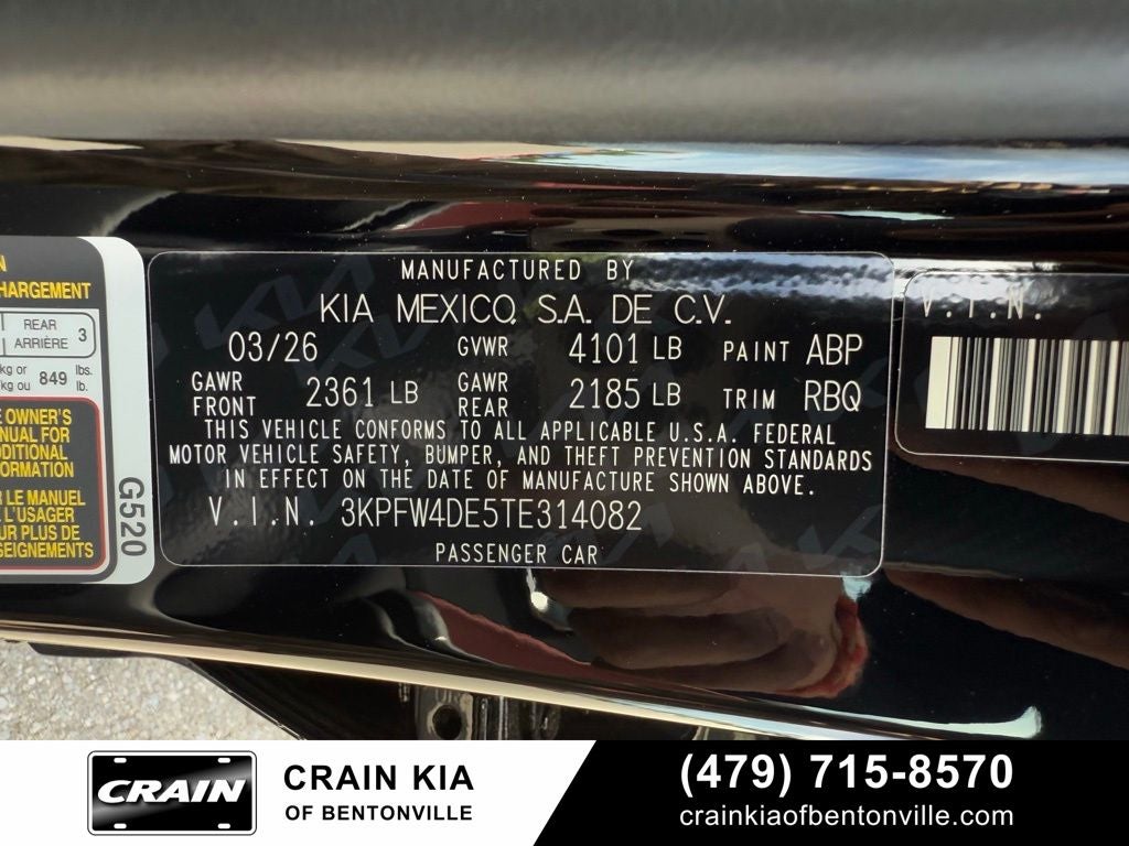 2026 Kia K4 GT-Line