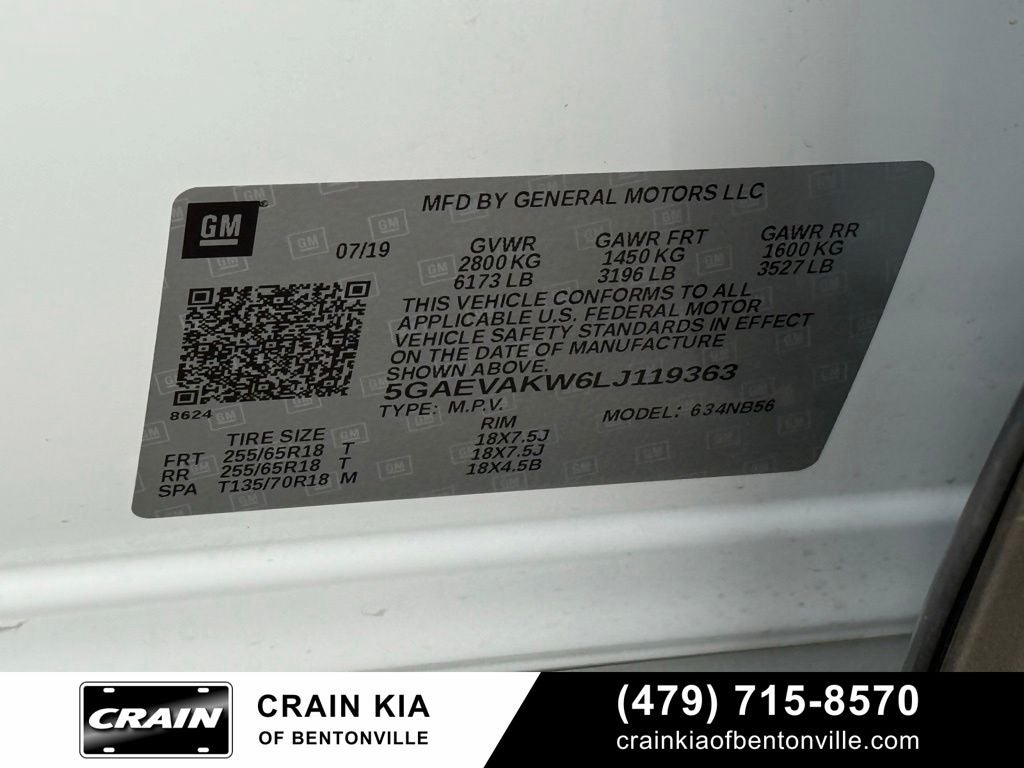 2020 Buick Enclave Essence - AWD / LEATHER
