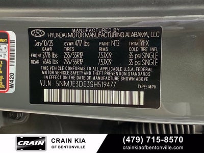2025 Hyundai Tucson Limited