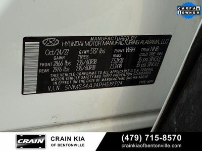 2023 Hyundai Santa Fe SEL - PANORAMIC SUNROOF / CLEAN CARFAX / ONE OWNER