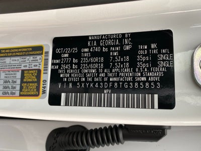 2026 Kia Sportage SX