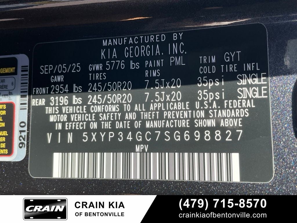 2025 Kia Telluride EX