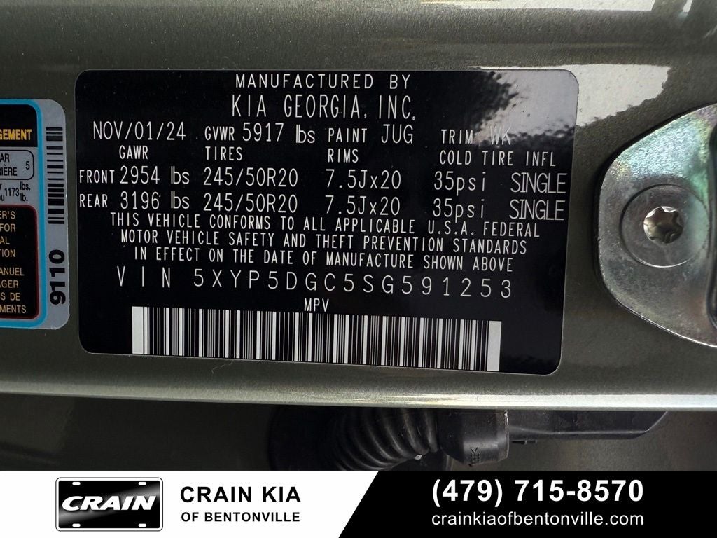 2025 Kia Telluride SX-Prestige X-Line - KIA CPO / AWD / DUAL SUNROOF