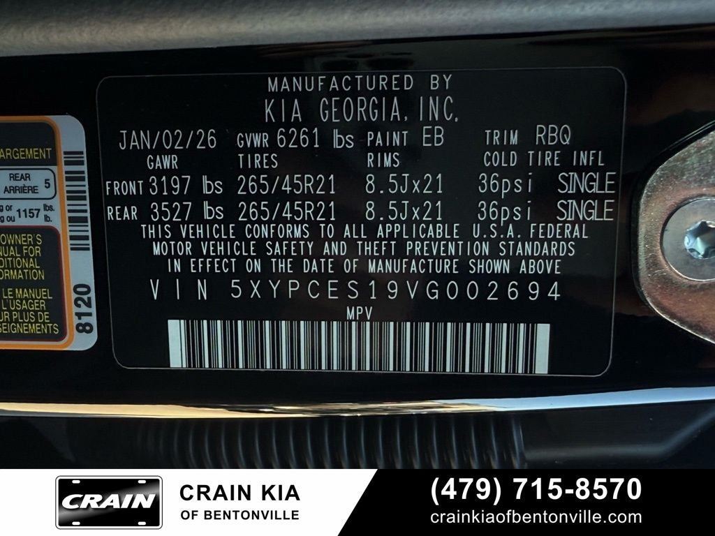 2027 Kia Telluride X-Line EX