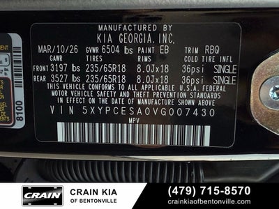 2027 Kia Telluride Hybrid EX - HYBRID!