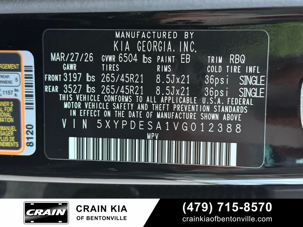 2027 Kia Telluride Hybrid X-Line SX - HYBRID!