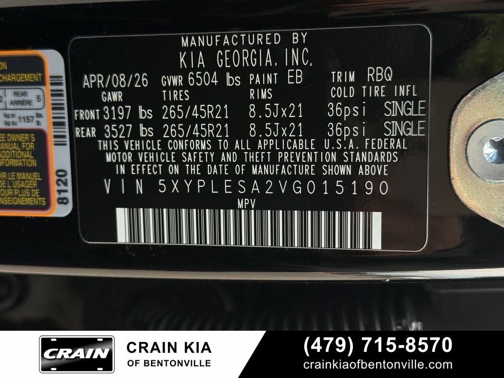 2027 Kia Telluride Hybrid X-Line SX Prestige
